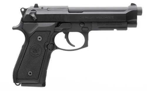 Beretta M9A1 9MM BL/BK 4.9" 10+1 Rail Accessory Rail | (2)