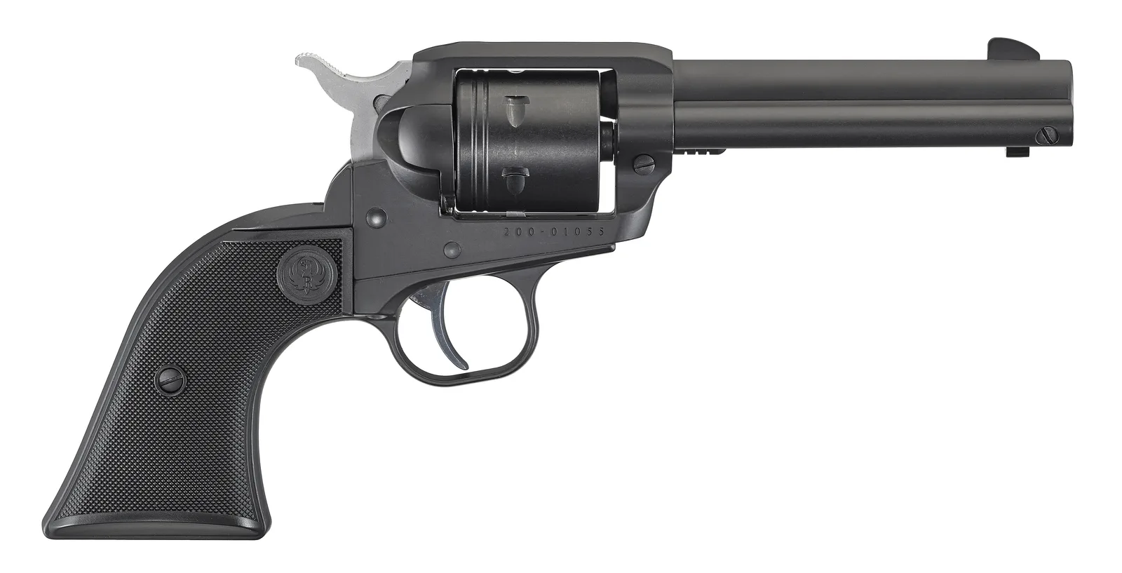 Ruger 2002 Wrangler 22LR BLK/SYN 4.6" 6SH 2002 | Fixed Sight