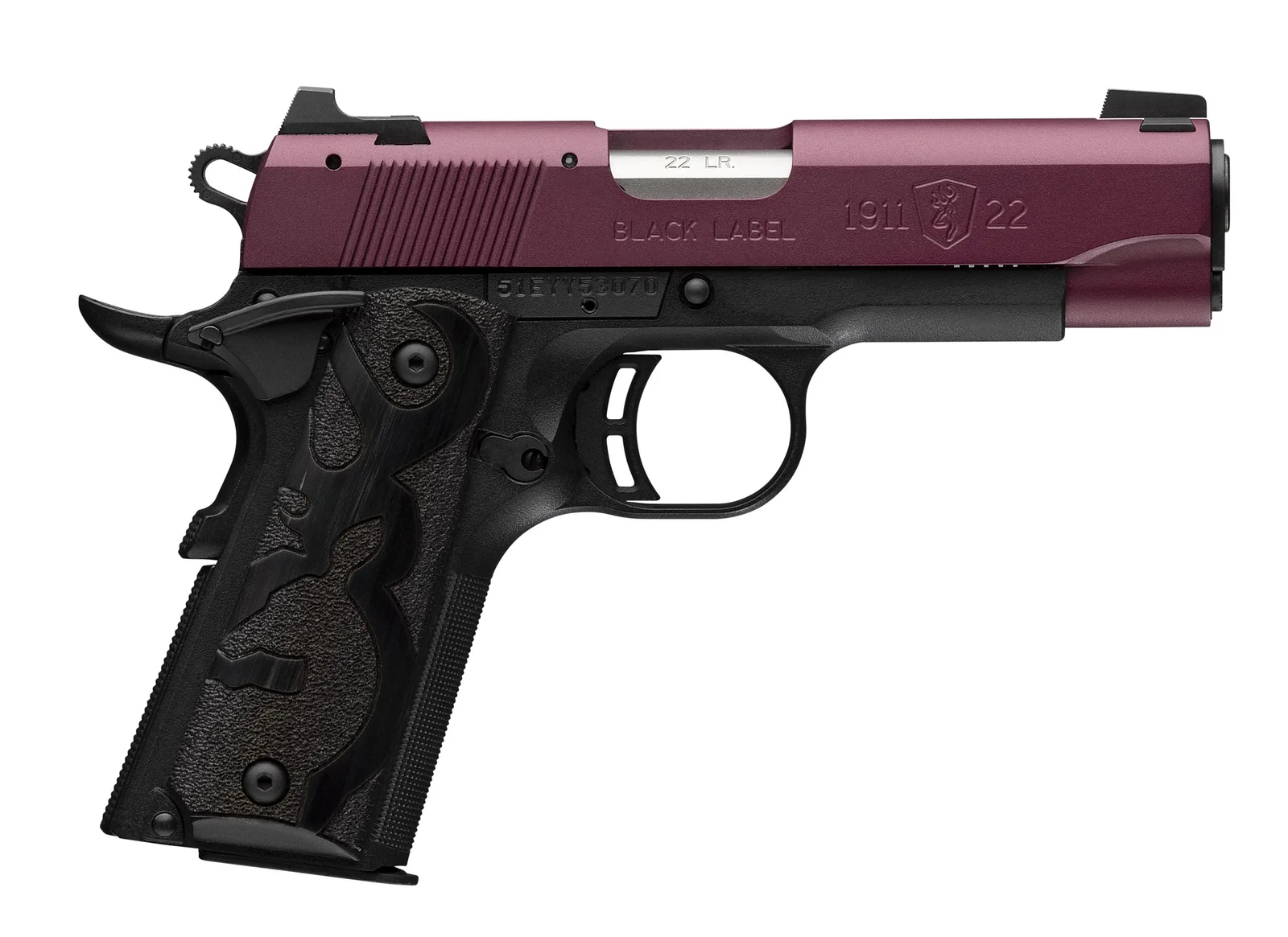 Browning 1911-22 Black Label 1911-22 BK LBL 22LR 3.6" CHRY#
