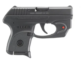 Ruger 3752 LCP 380ACP 6+1 Viridian Laser 3752 Viridian RED