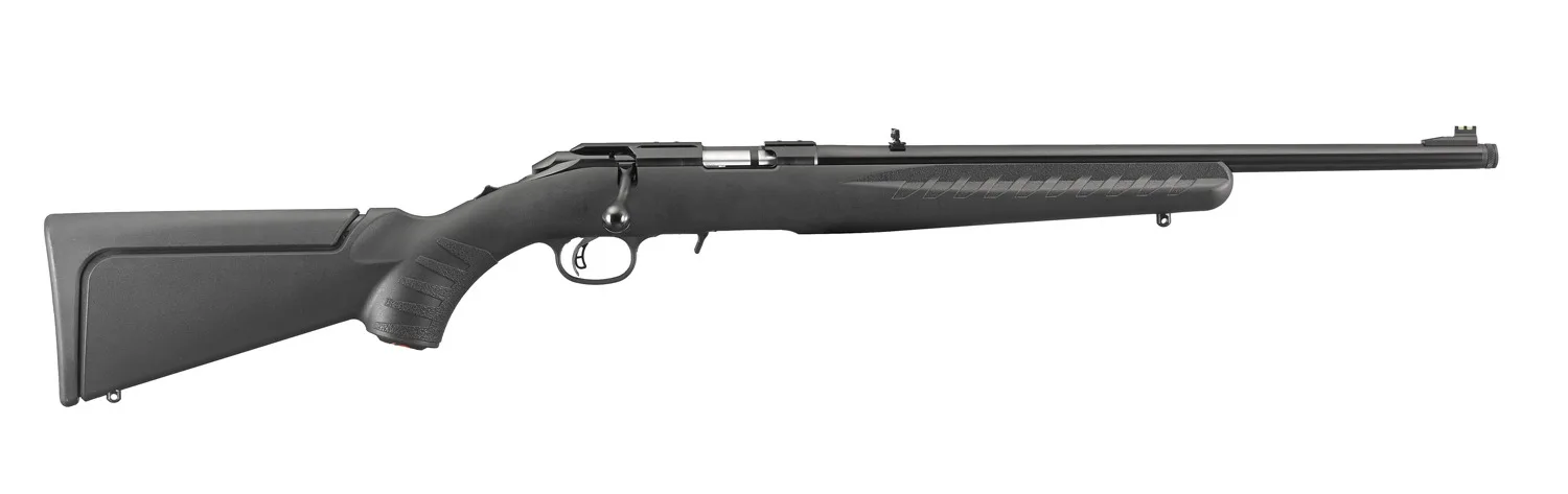 Ruger 8306 American Rifle American CPT 22LR BL/SY 18" TB