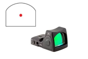 Trijicon RMR Type 2 Adjustable LED RMR TYPE2 AS LED 1.0 MOA