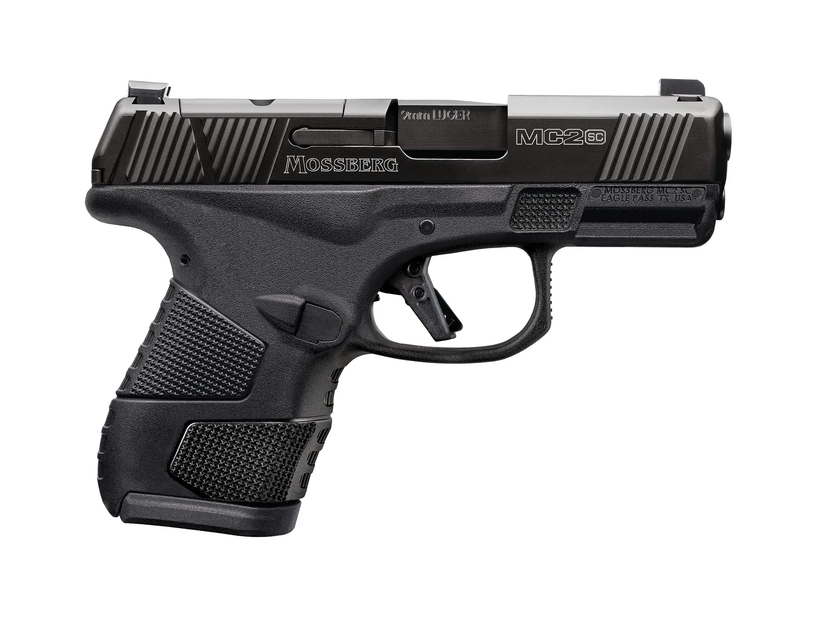 Mossberg MC2sc MC-2SC 9MM BLK 3.4" 14+1 NS # Optics Ready