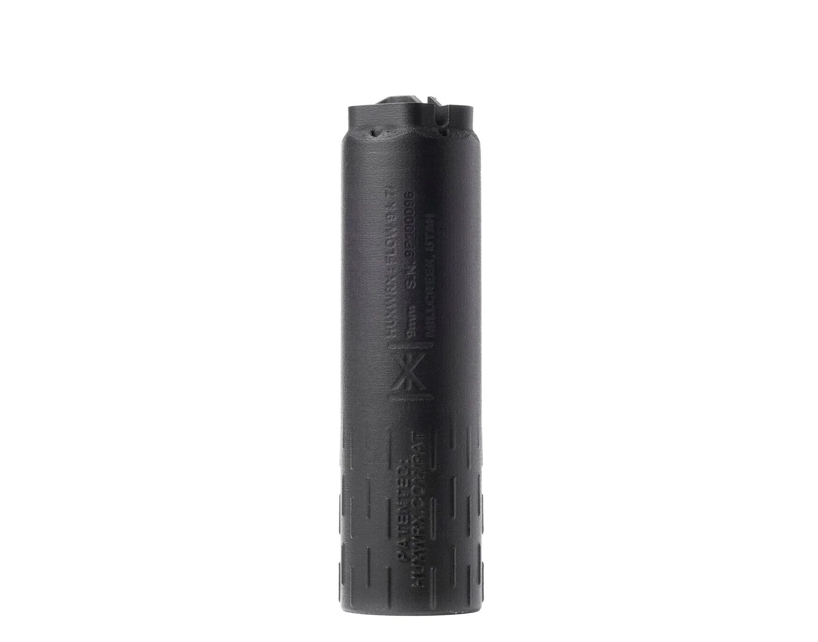 Huxwrx 2949 Flow 9k Ti 9MM Silencer BLK 1/2X28 Booster