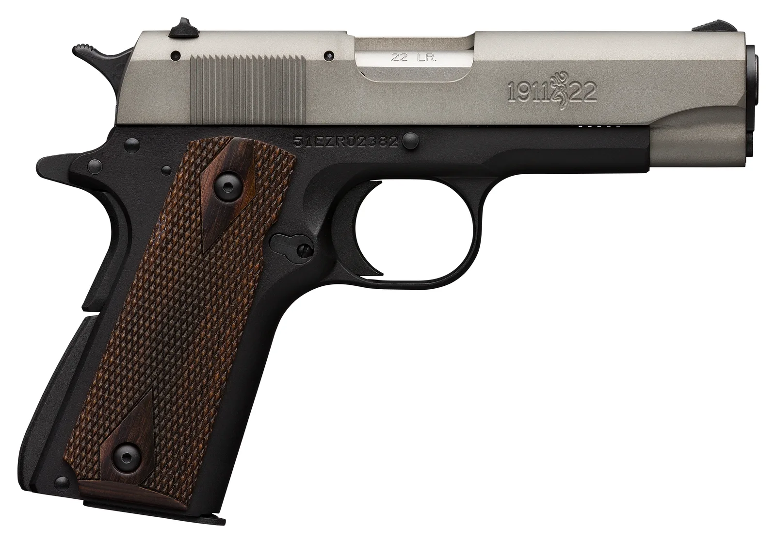 Browning 1911-22 A1 22LR GRY 4.25" Safety / Manual Thumb