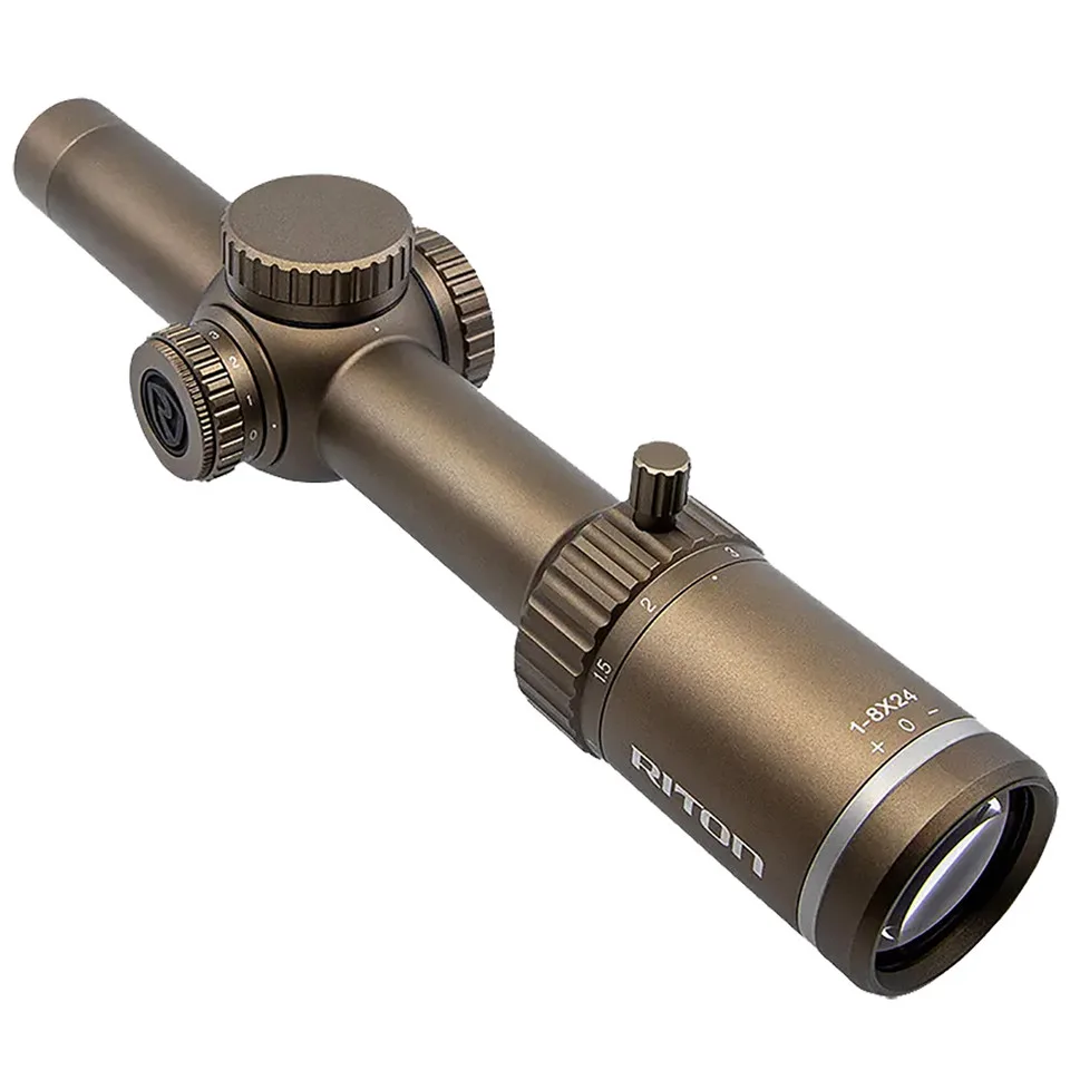 Riton Optics 3 Tactix 1-8X24 30MM OT FDE Flat Dark Earth