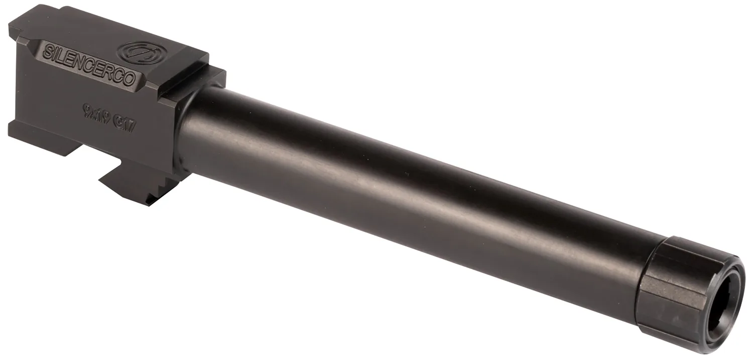 SilencerCo Glock 17 Barrel Glock 17 9MM 1/2X28 5" Threaded