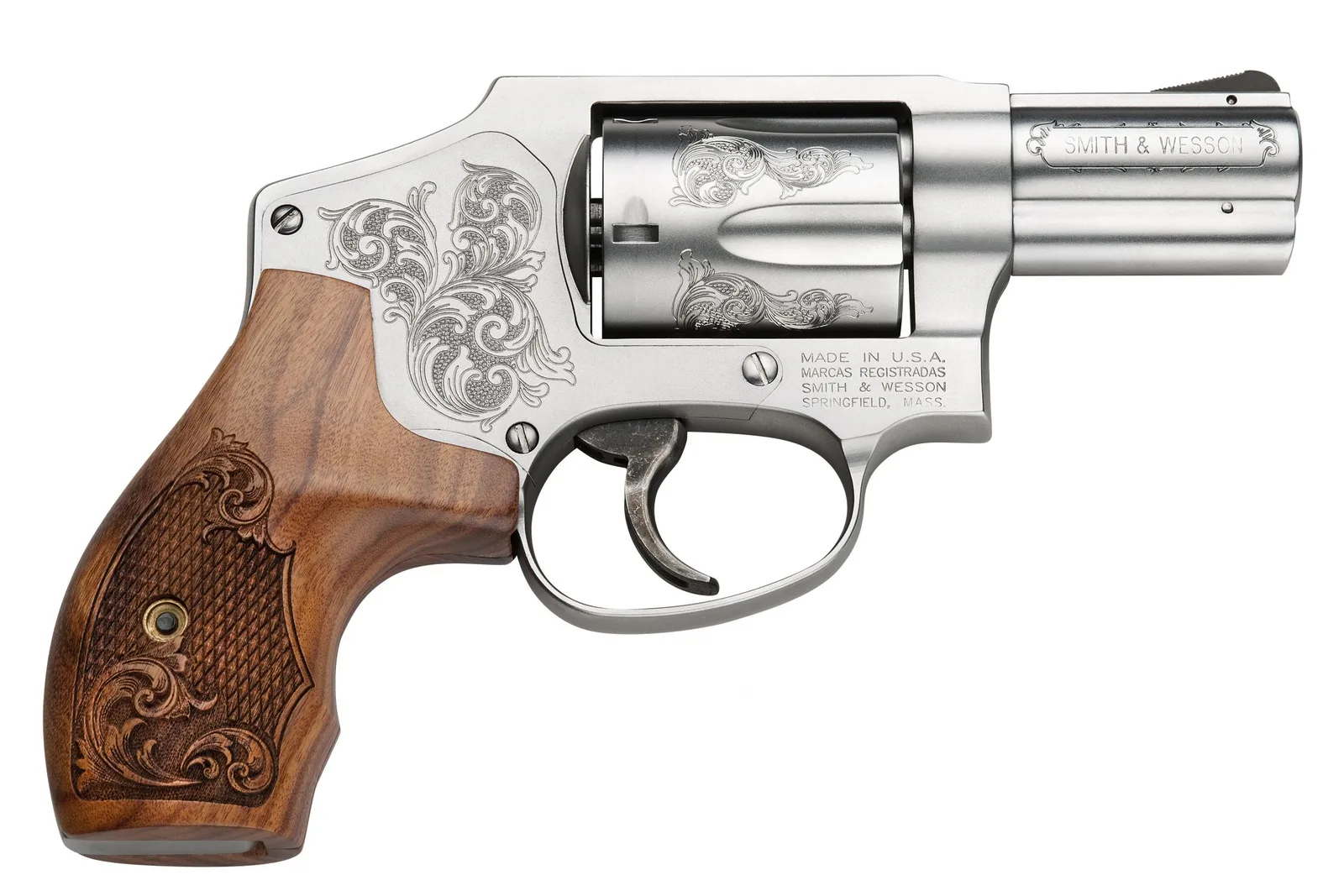 Smith and Wesson 640 640 357MAG 2-1/8" 5RD Engraved