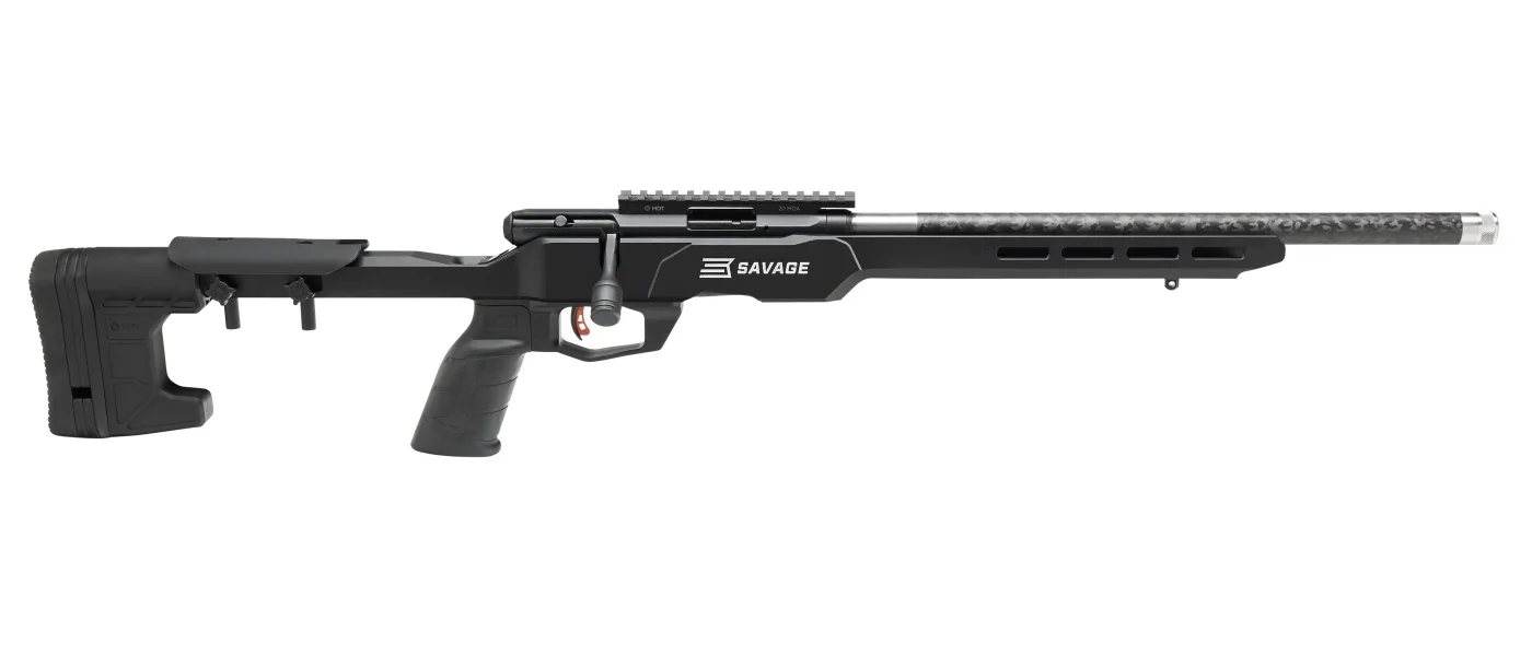 Savage Arms B17 Precision Lite 17HMR 18" 70856 | MDT Chassis