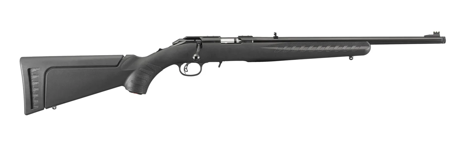 Ruger 8322 American Rifle American 22MAG BL/SY 18" TB 8322