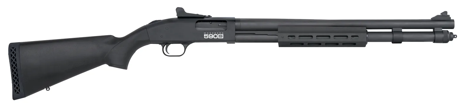 Mossberg 590S Tactical 590S Tact 12/20 MLOK 13+1 Clean OUT