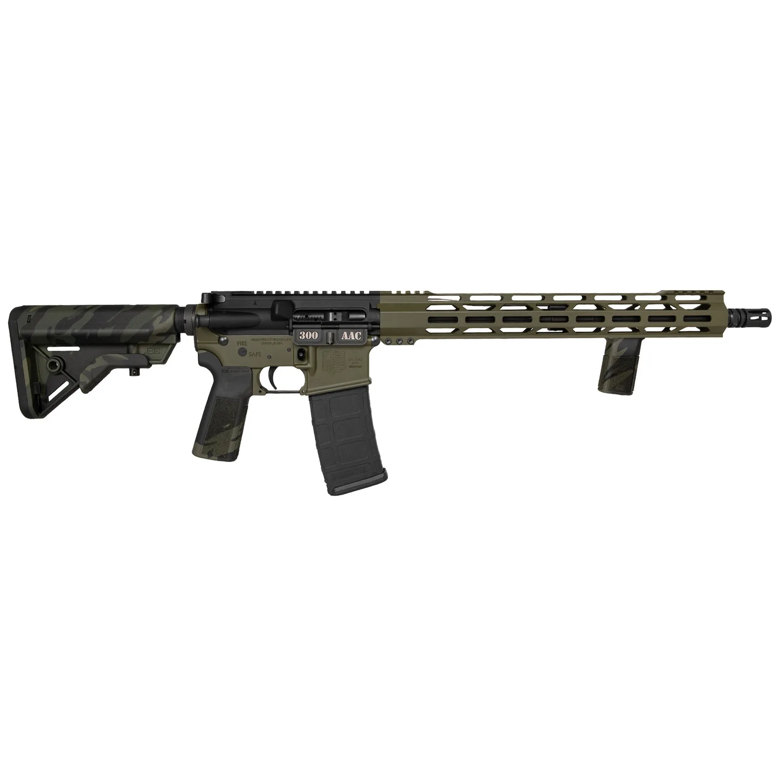 Diamondback Firearms Carbon DB15 Rifle DB15 300BLK DUO 16"
