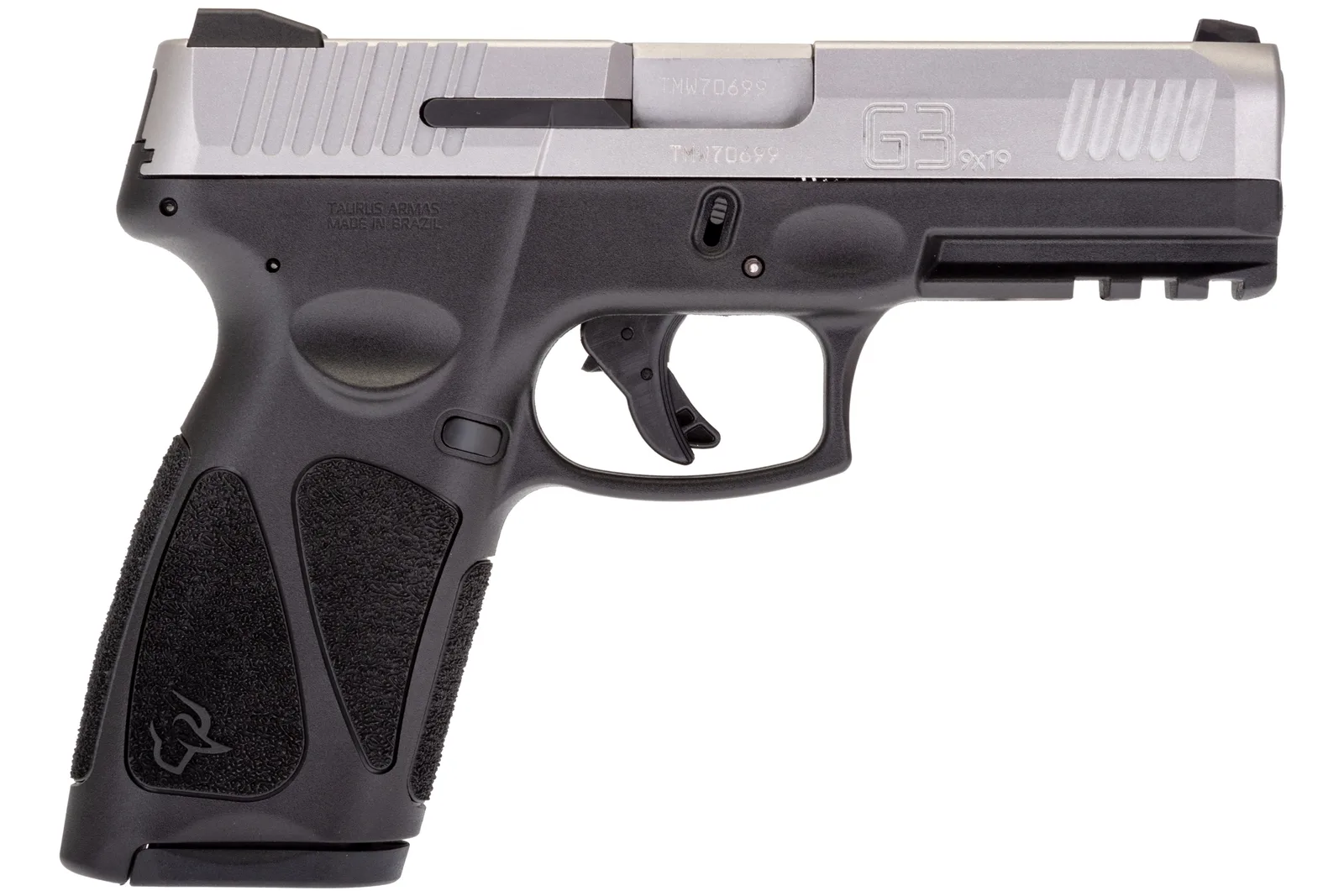 Taurus G3 9MM SS/BLK 4" 15+1