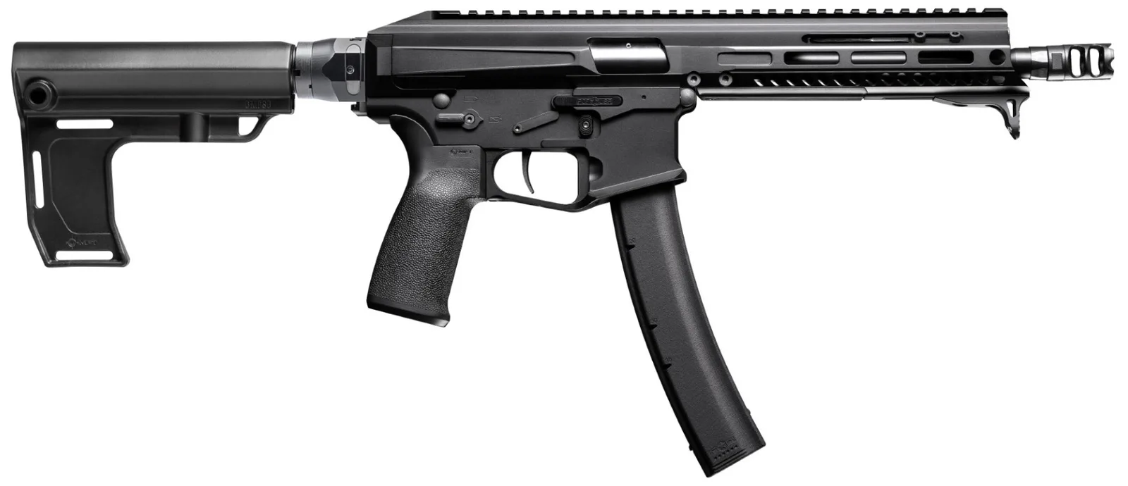 POF USA Phoenix Pstl 9MM 8" BLK BRACE# MFT Pistol Stabilizer