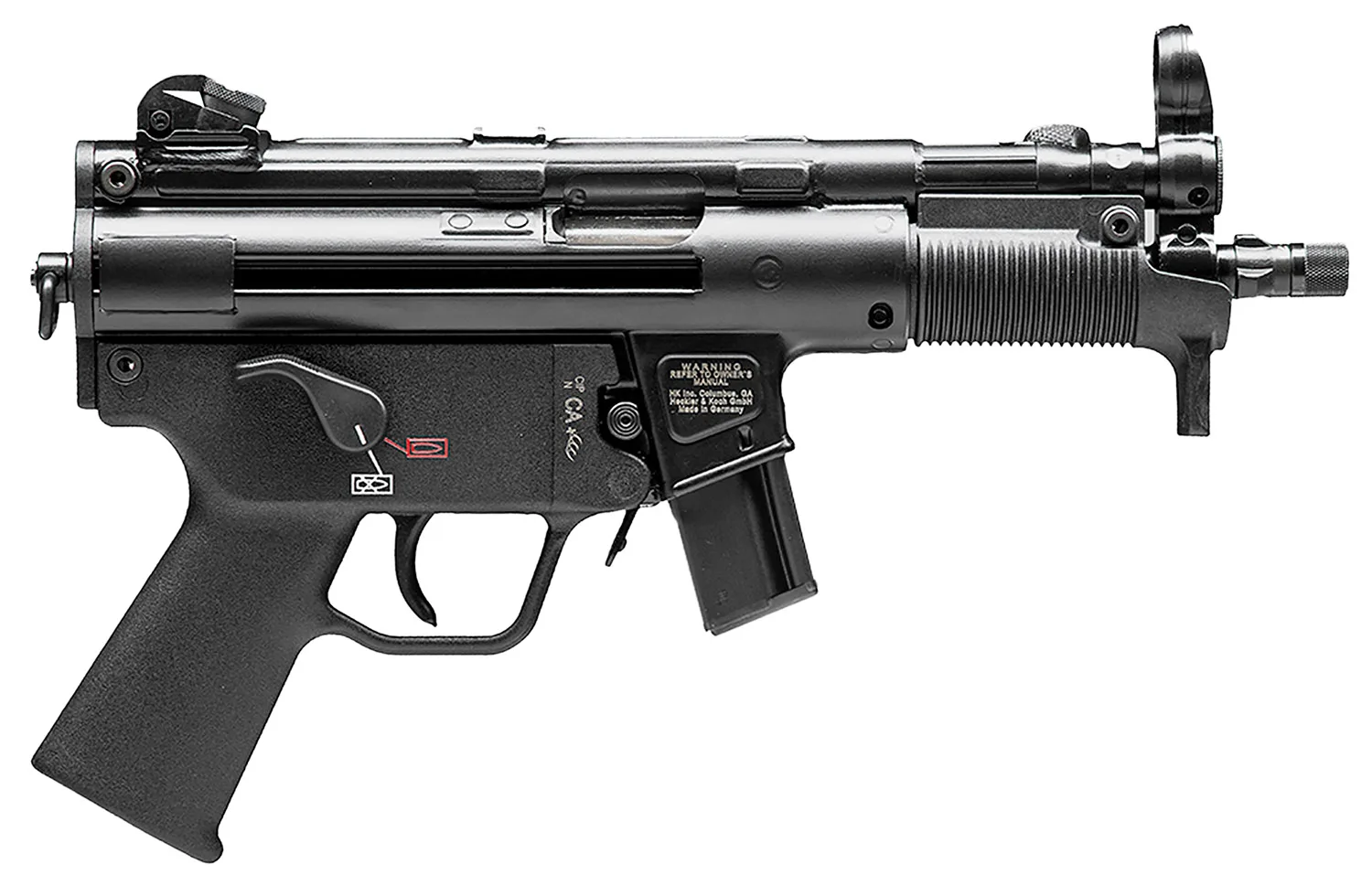 Heckler and Koch (HK USA) SP5K-PDW SP5-PDW 9MM BLK 5.83"