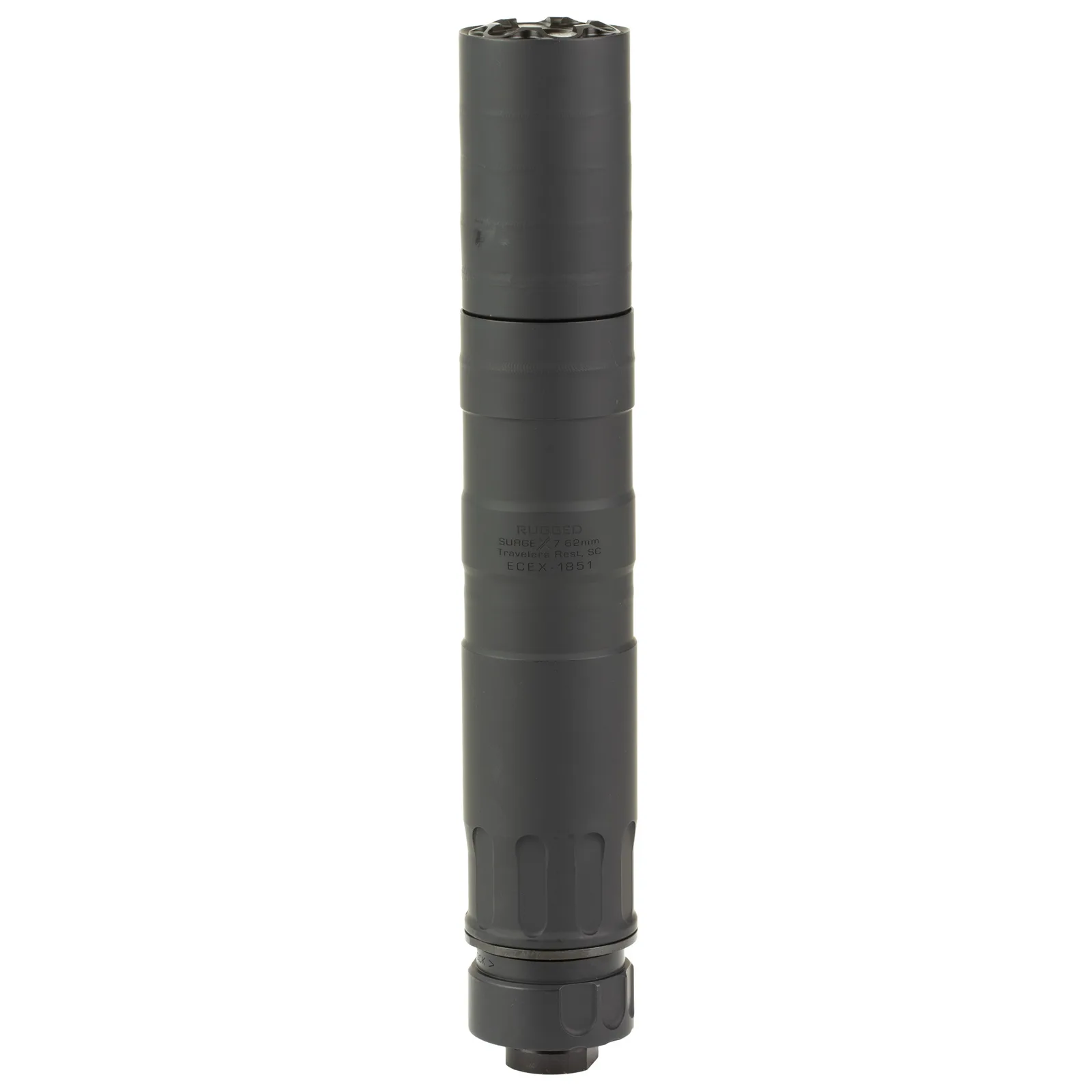 Rugged Suppressors SurgeX 7.62 Silencer Black