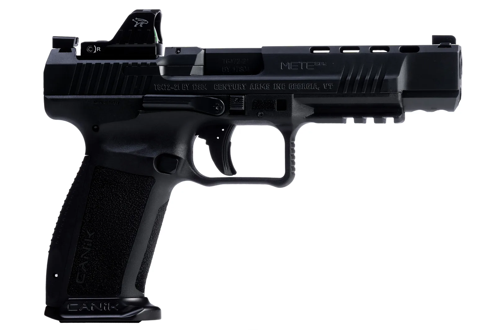 Canik Mete SFx 9MM BLK 20+1 5.2" MO1 Optics Ready Slide CUT