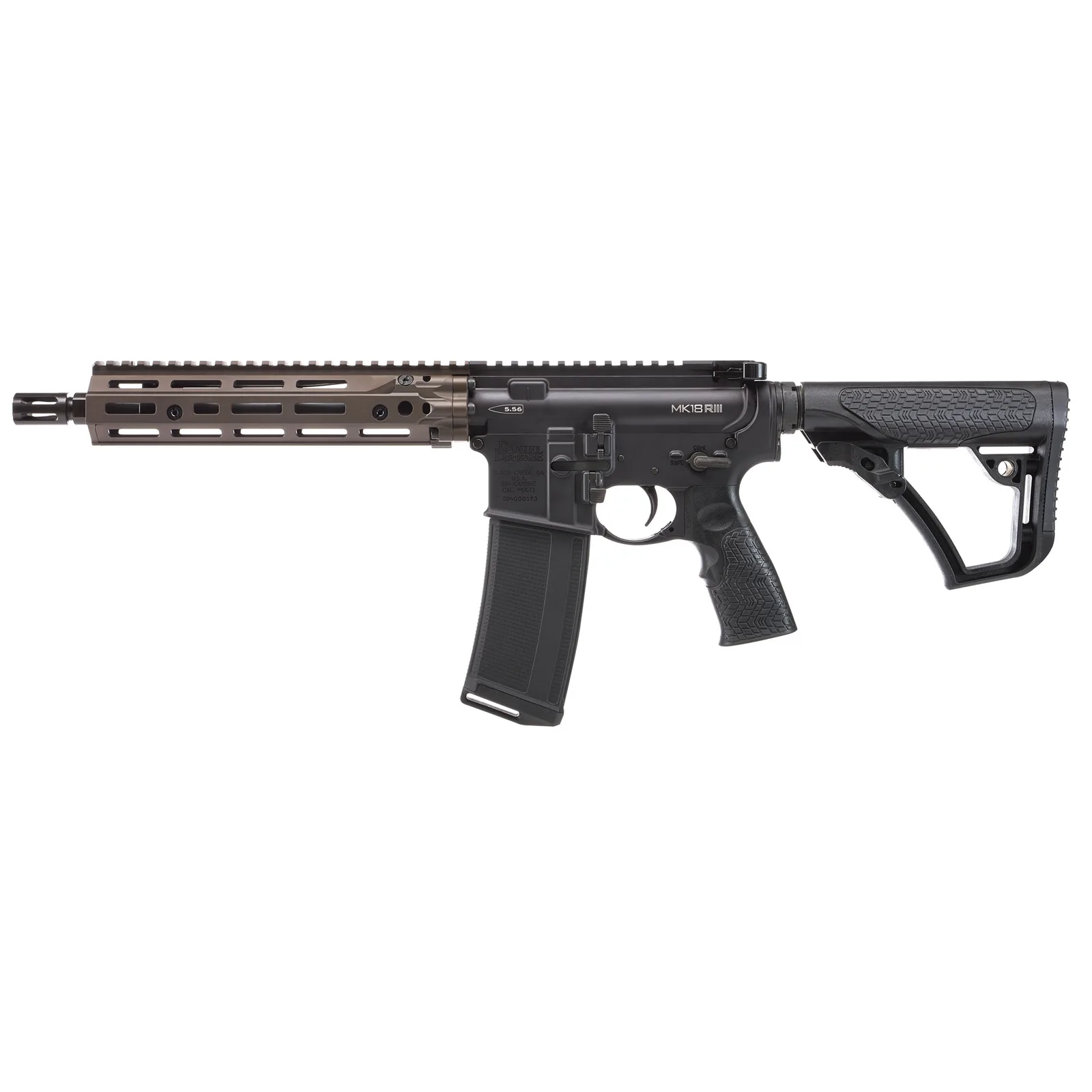 Daniel Defense DD4 MK18RIII DDM4 MK18RIII SBR 5.56MM FDE