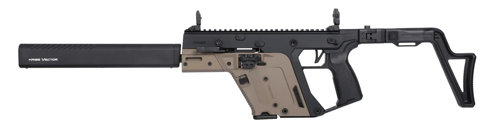 Kriss USA Vector CRB G3 10MM BK/FDE 10+1 KV10-3C2T01 | 16"