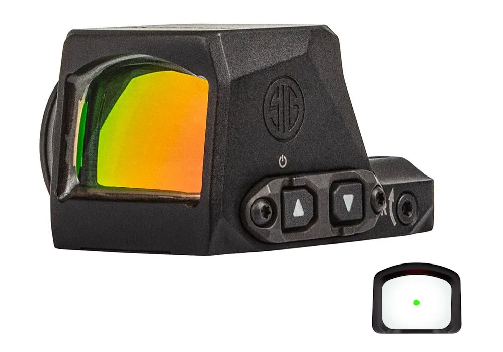 SIG Sauer Romeo-X 6MOA Green DOT Black SORX1290 | Open