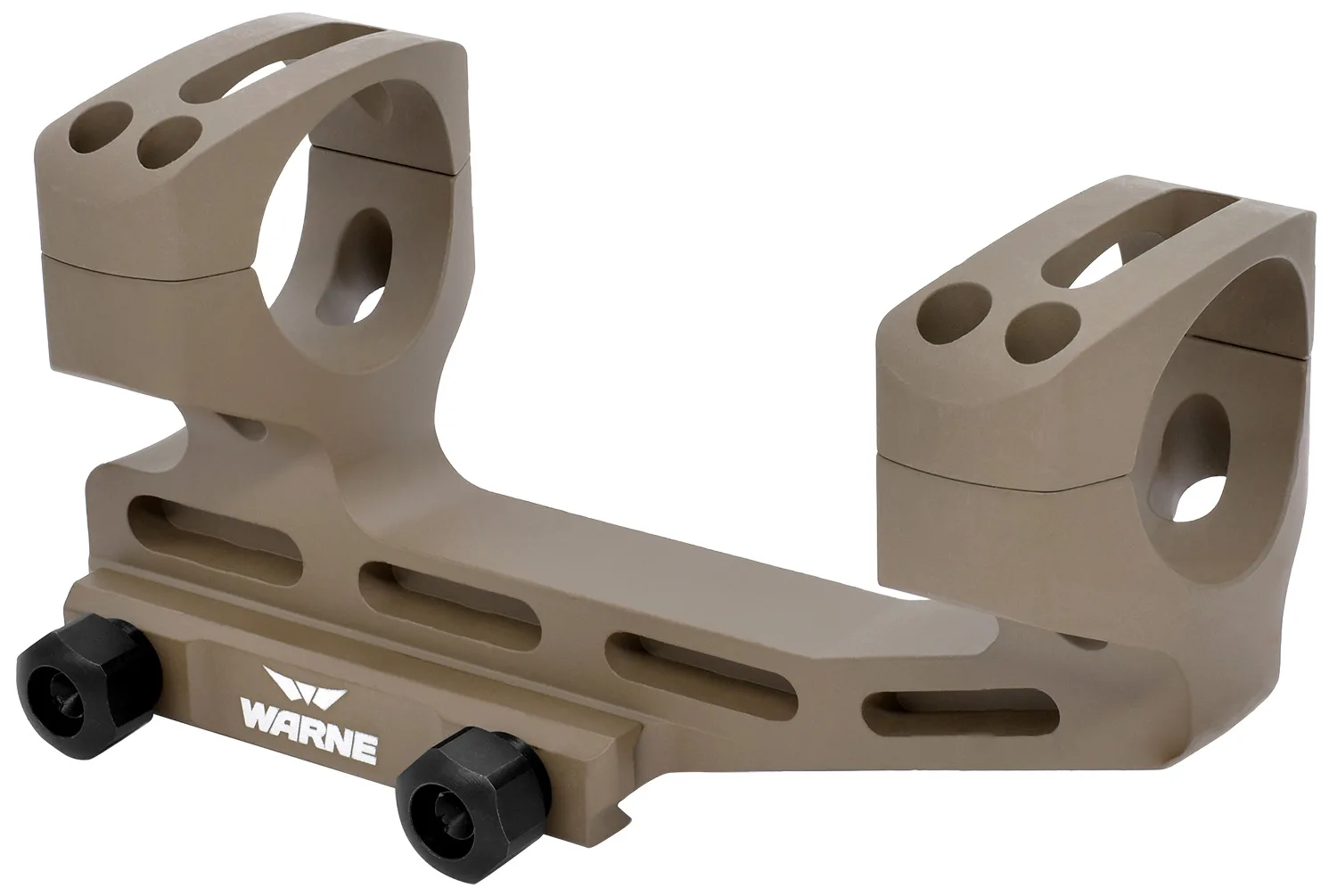 Warne MSR Long Range Mount Skel 1" MSR 20MOA FDE Extended