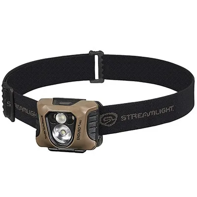 Streamlight Enduro Pro Headlamp Coyote White & Green Leds