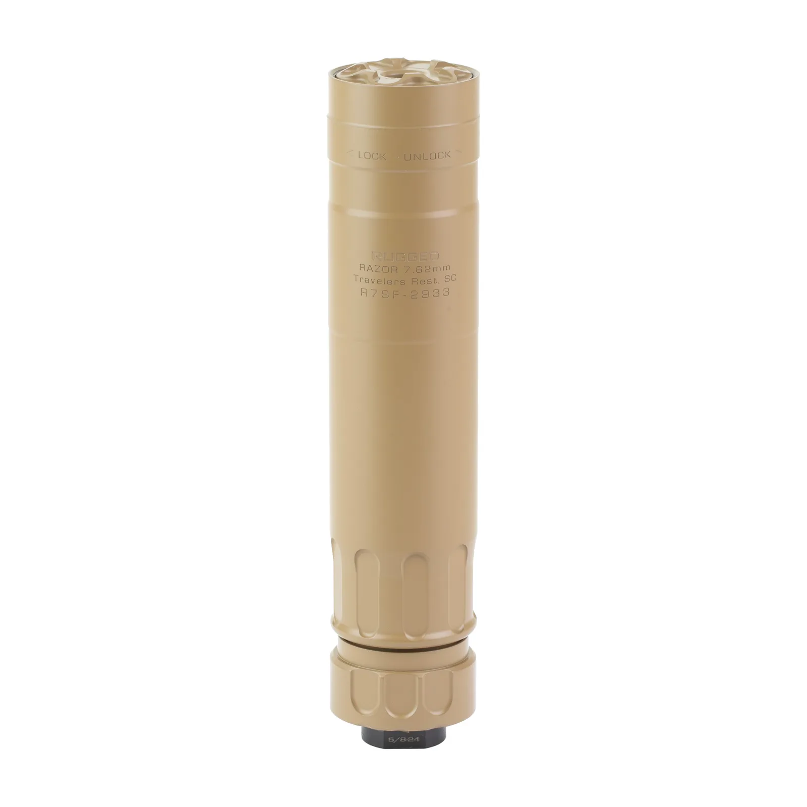 Rugged Suppressors Razor762 7.62 Silencer FDE