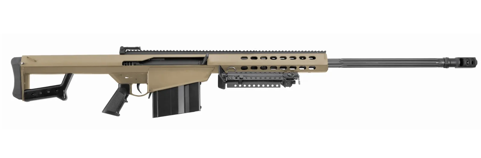 Barrett Firearms Model 82A1 50BMG FDE 29" 10+1 Fluted Barrel
