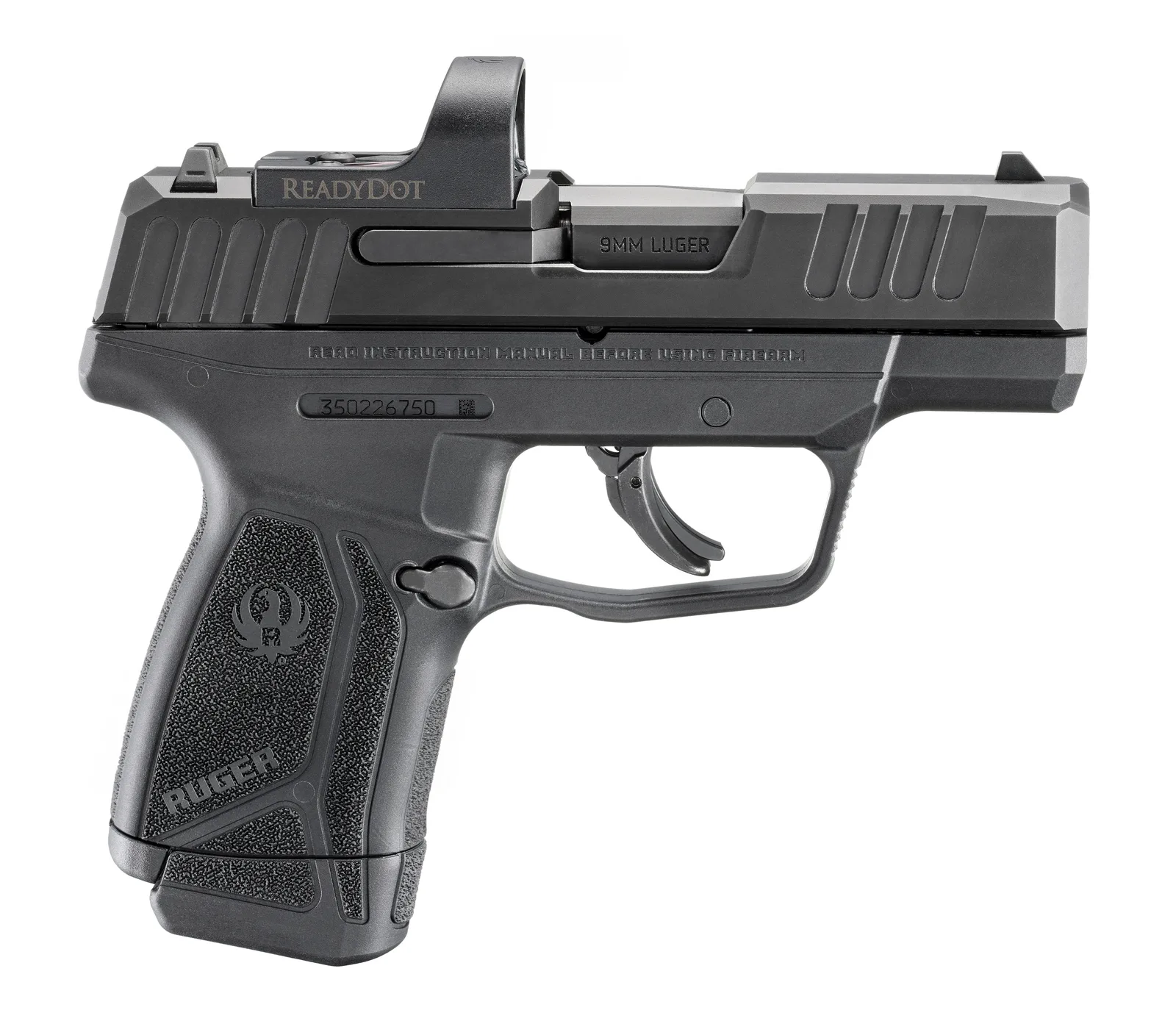 Ruger 3523 Max-9 9MM BLK/BLK 12+1 Readydt