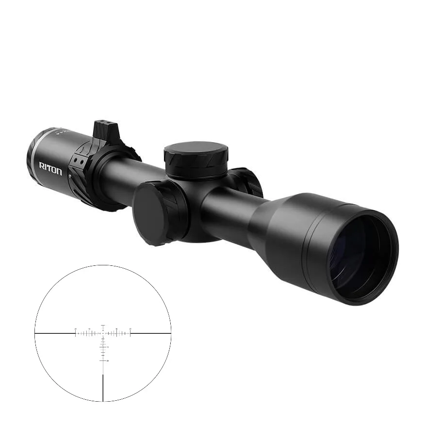 Riton Optics X5 Primal 2-12X44 30MM PHD Matte Black