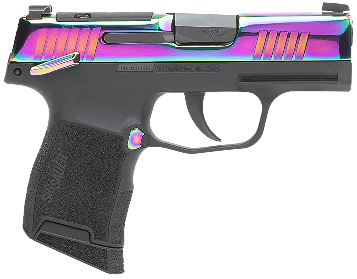 SIG Sauer P365 380ACP Rainbow TI 10+1 365-380-RBT-MS | Optic