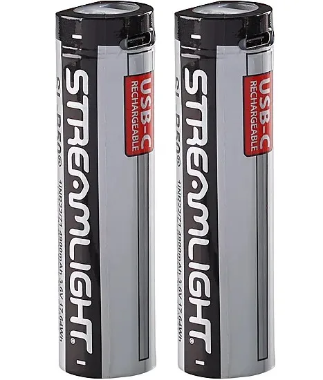 Streamlight SL-B50 Lithium Batteries 2PK