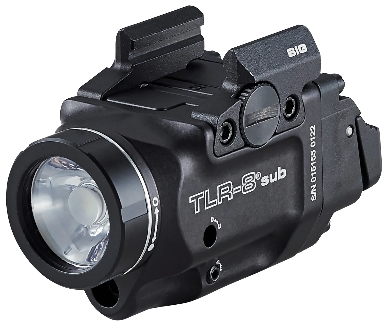 Streamlight TLR-8 Sub 500LM P365 LGT/LSR Rail Mounted