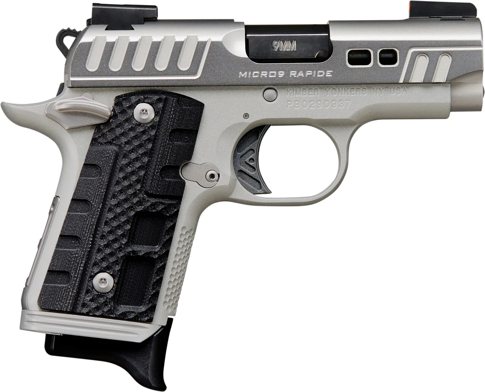 Kimber Micro 9 Rapide Black Ice Micro 9MM 3.15" Rapide BLK