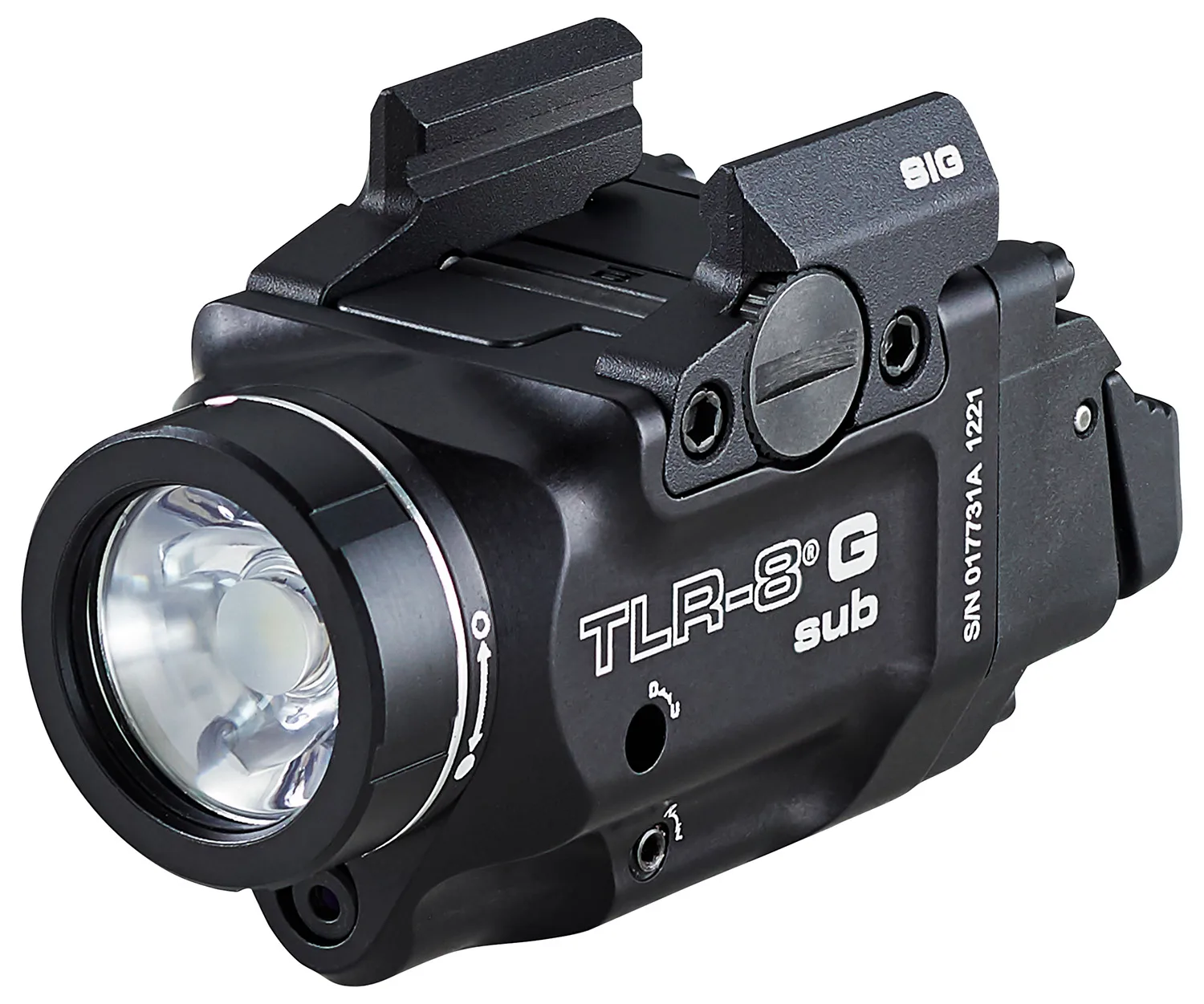 Streamlight TLR-8G Sub 500LM P365 LGT/LSR Rail Mounted