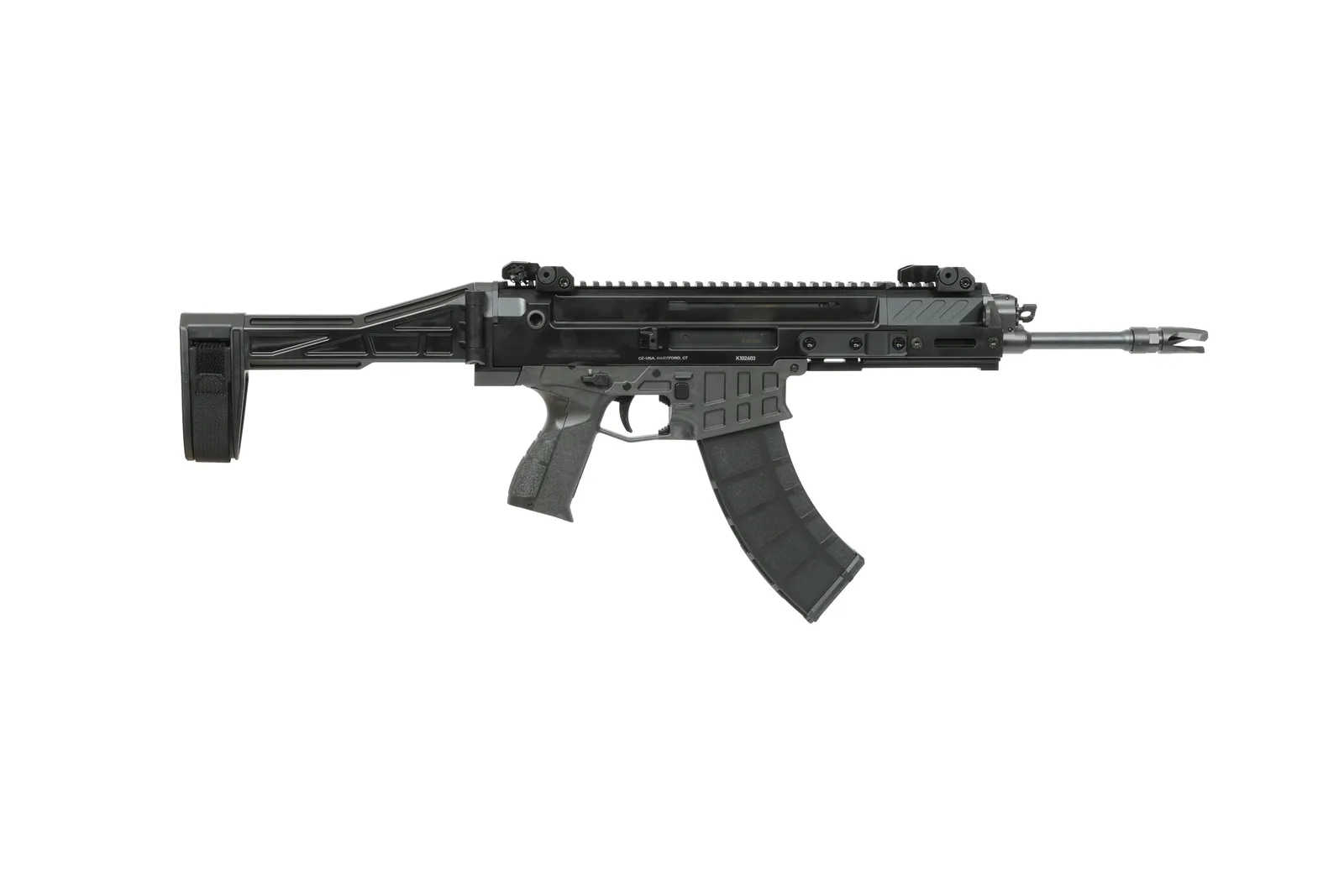 CZ Bren 2 MS Pist 7.62X39 11" SB