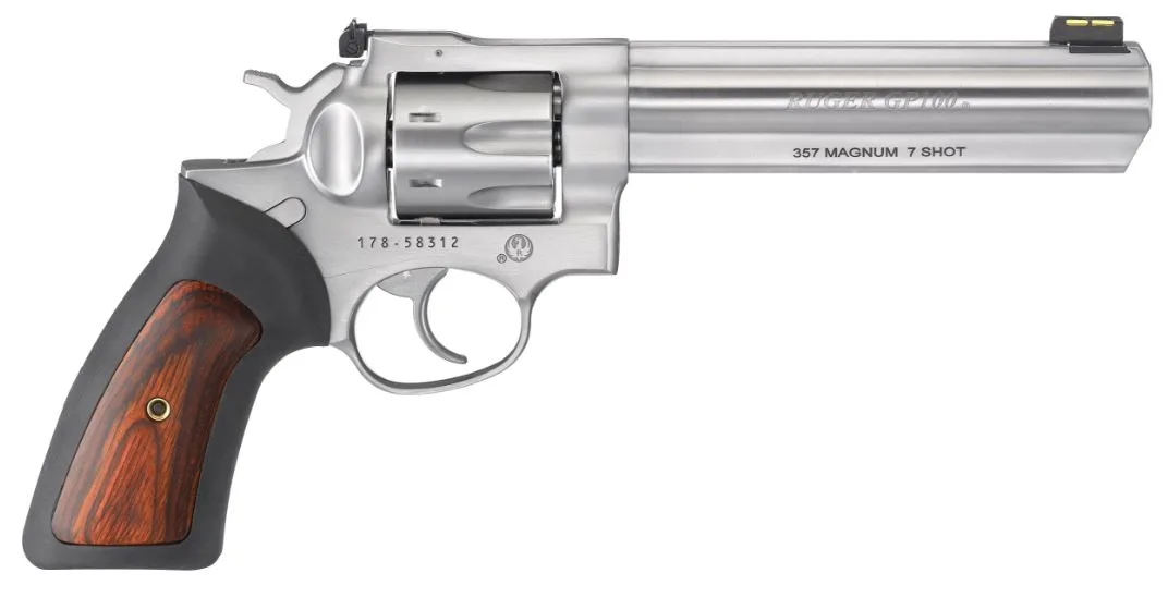 Ruger 1773 GP100 357MAG 7SH 6" SS AS 1773 | Black Hogue