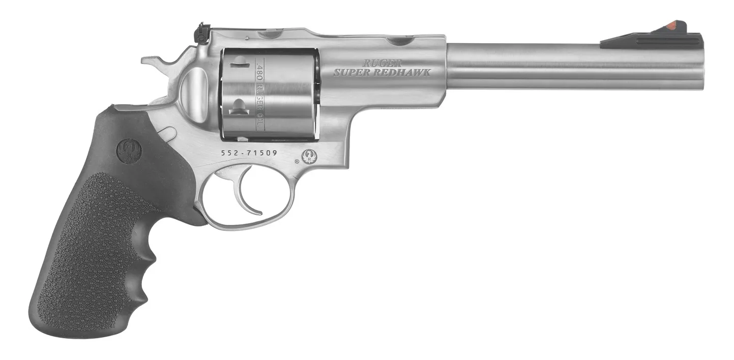 Ruger 5507 Super Redhawk 480RUG SS 7.5" 5507 NON-Fluted