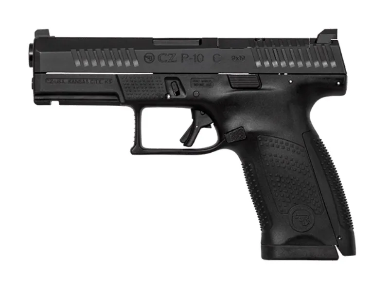 CZ P-10 Compact P-10 C 9MM Black 10+1 4" OR Optics Ready