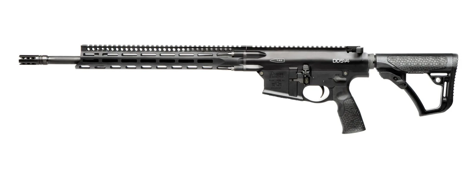 Daniel Defense DD5 V4 6.5CM 18" BLK NO MAG