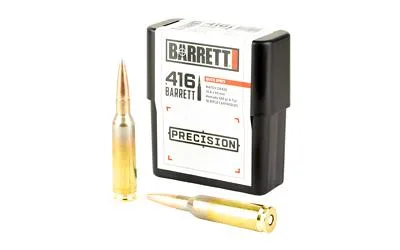 Barrett Firearms Range Ammo 416BAR 500GR A-TIP 10RD