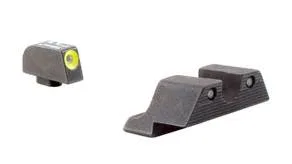 Trijicon HD Night Sight Set 3 DOT HD NS YLW GLK 10MM/45ACP