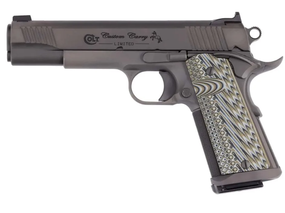 Colt Custom Carry Limited Custom Carry 5" 45ACP SS/Smoke