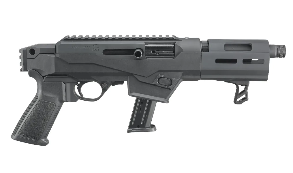 Ruger PC Charger 9MM 6.5" SYN 17+1 29100 | 1/2-28 TPI | 1