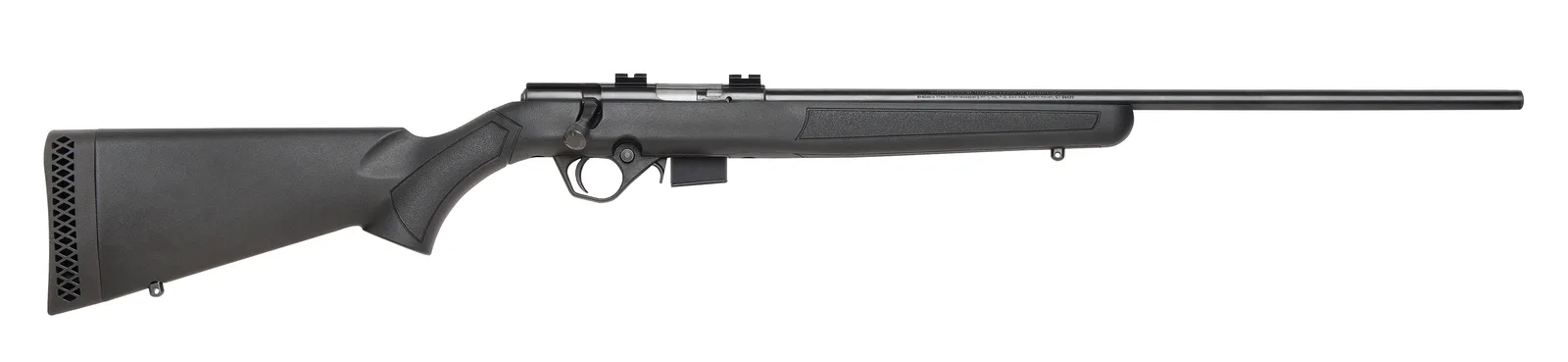Mossberg 817 817 Bolt ACT 17HMR BL/SYN 21"#