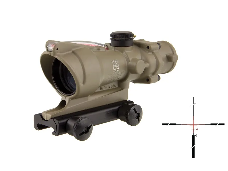 Trijicon Acog 4X32 .223 FDE BAC RED TA31-C-100372 | FDE