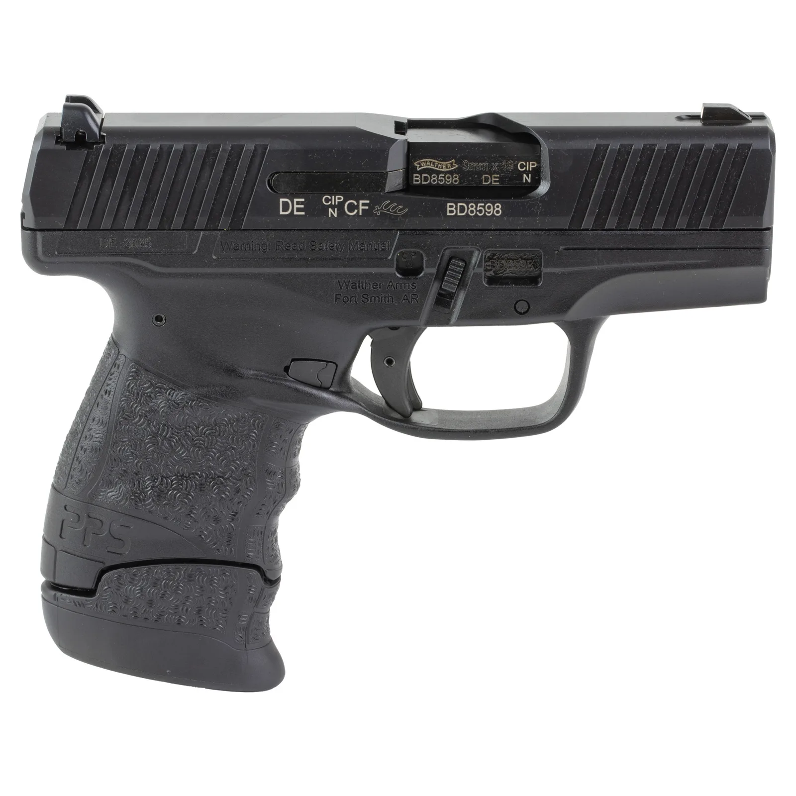Walther Arms PPS M2 Eco 9MM BLK 3.2" 8+1 #