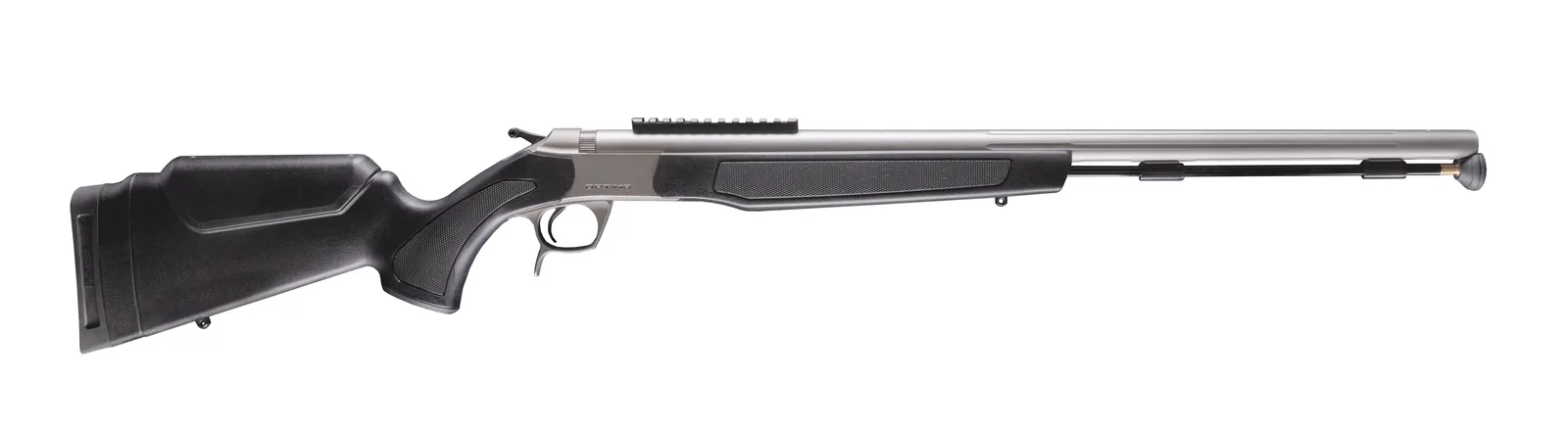 CVA Optima .50CAL SS/BLK Rail 0 MOA Picatinny Rail