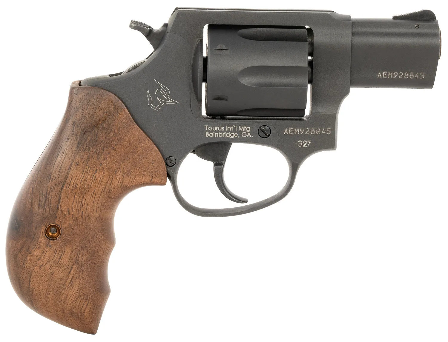 Taurus 327 327 327FED BK/BK 2" Walnut #