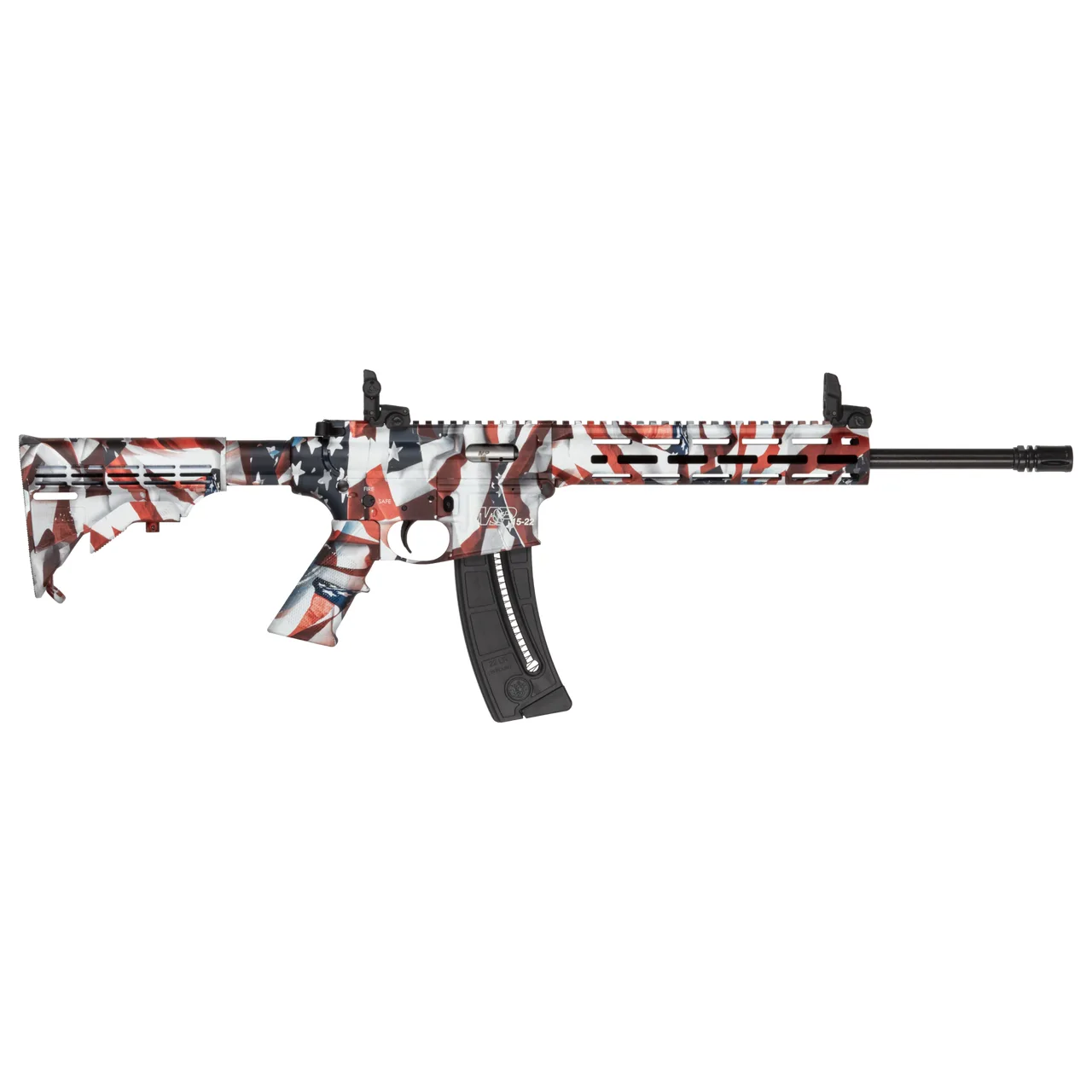 Smith and Wesson M&P15-22 Sport 22LR 25+1 Flag